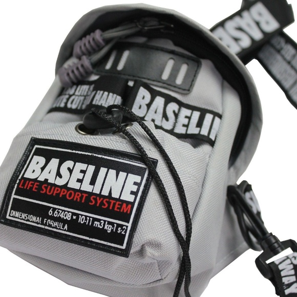 Sling Chest Bag Crossbody BASELINE Men Women Gray - Picture 6 of 8